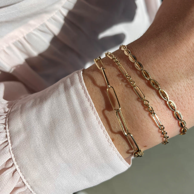 Armbånd 18,5cm 8 kt.