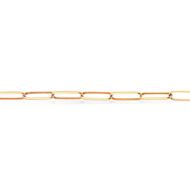 Armbånd links 18,5cm 8 kt.