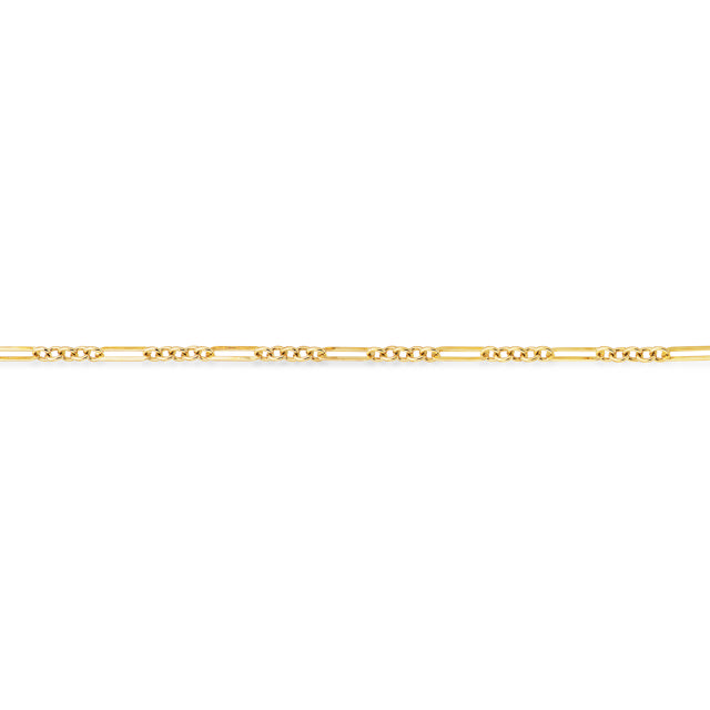 Armbånd links 18,5cm 8 kt.