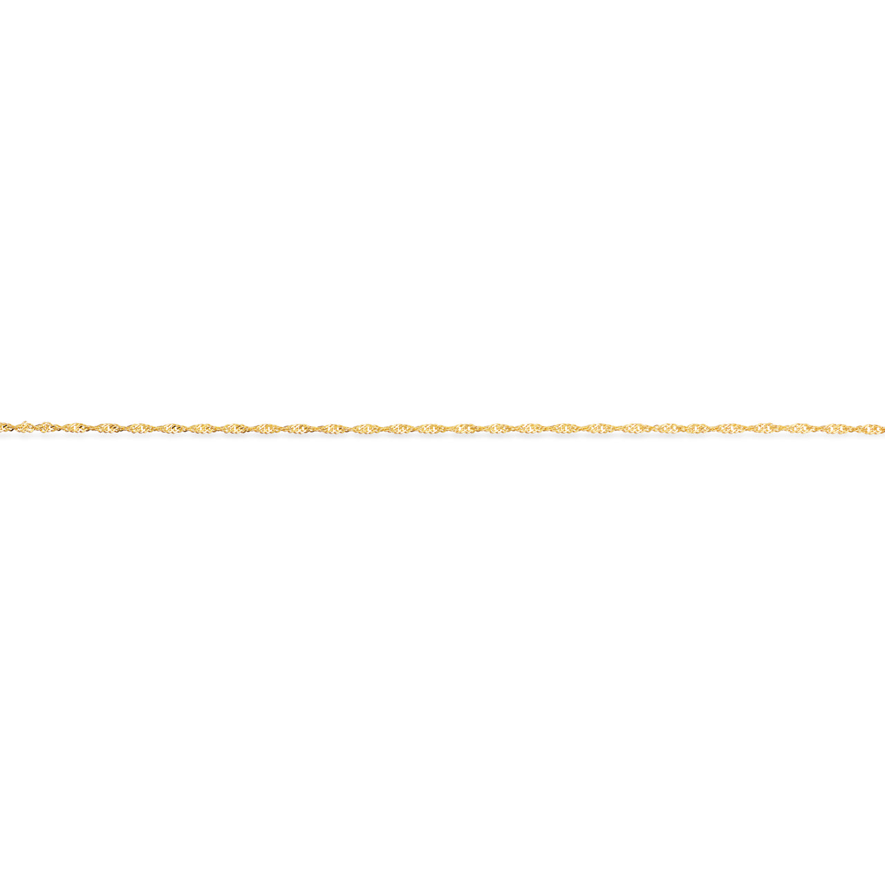 Armbånd singapore 17,5+1,5cm 8 kt.
