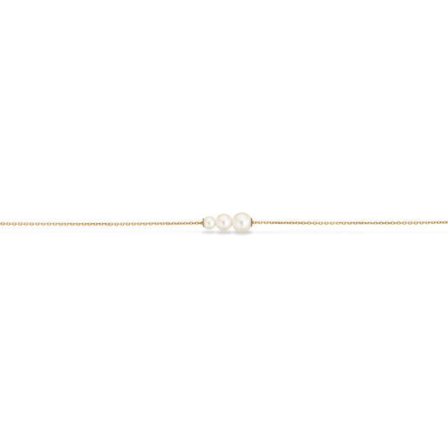 Armbånd 3 fkp. 17+2cm 9 kt.