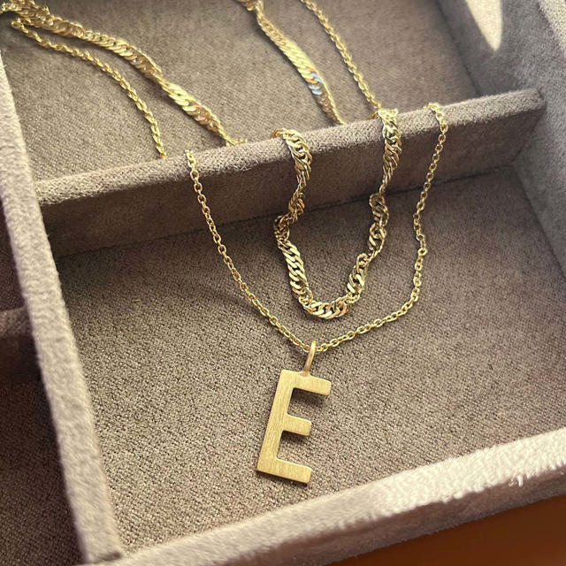 Necklace singapore 925 goldplated