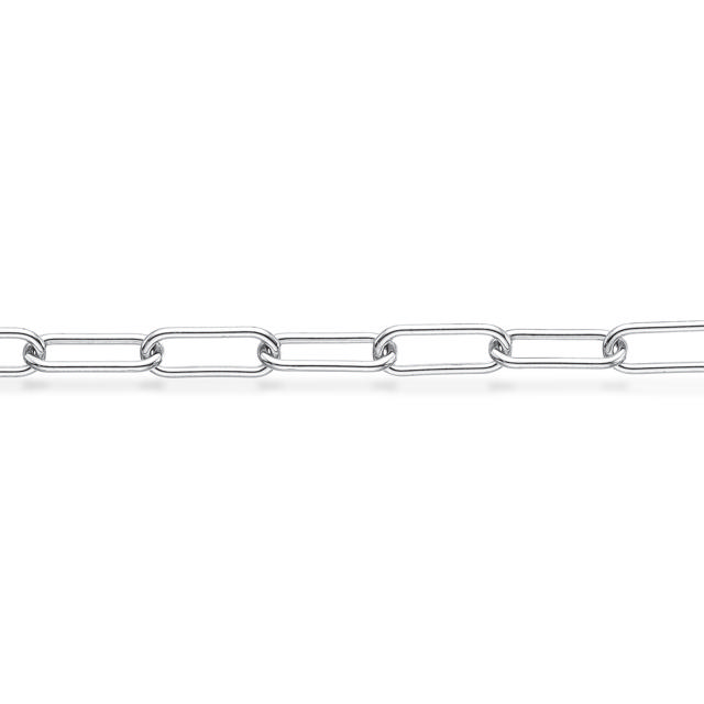 Necklace long links rho.