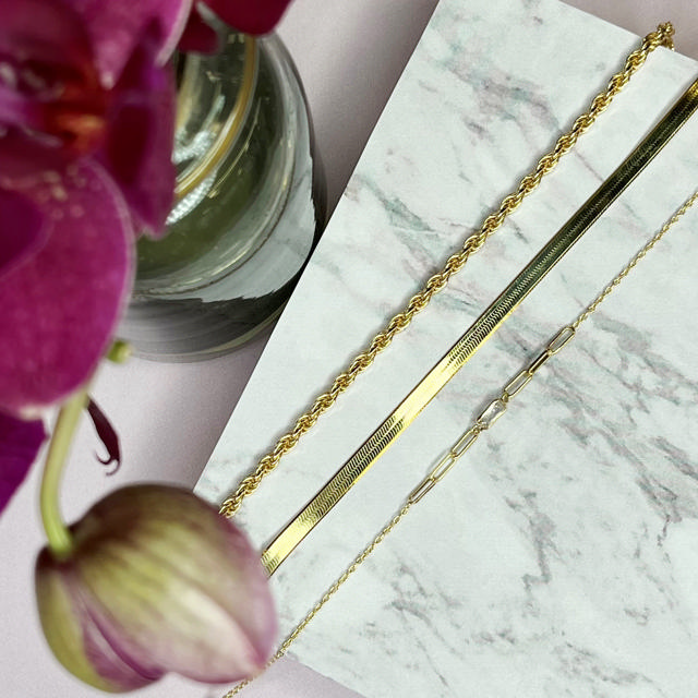 Bracelet 925 goldplated