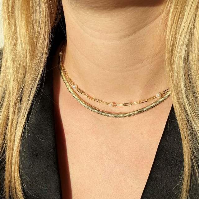 Necklace 925 goldplated