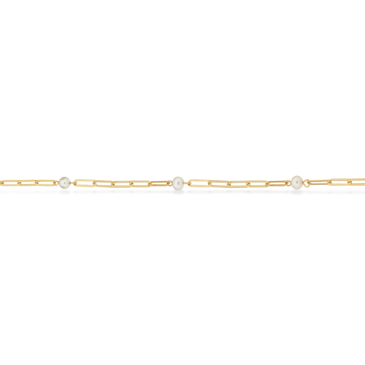 Bracelet fwp./links 925 goldplated