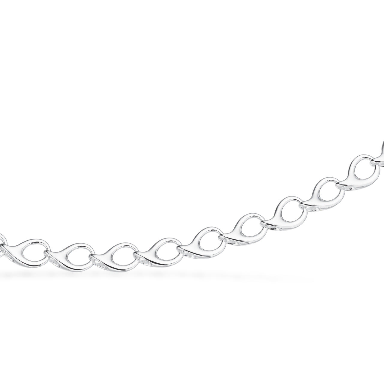 Armbånd sølv 18+2 cm