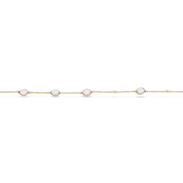 Armbånd cubic zir. fkp. sølv fg. 17 +2 cm