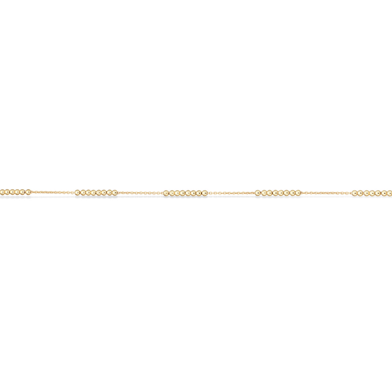 Armbånd kugler sølv fg. 17+2 cm