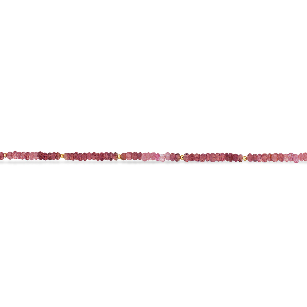 Armbånd turmalin sølv fg. 17+2cm