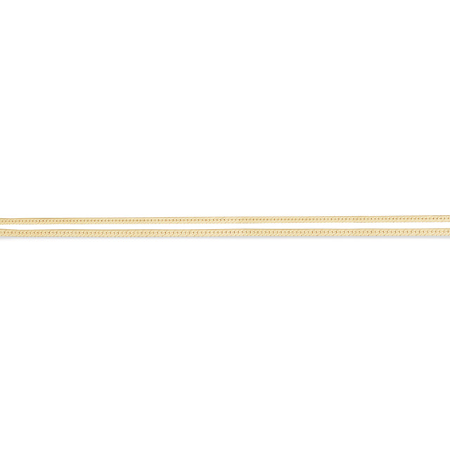 *Armbånd db. række magic sølv fg. 17+2 cm