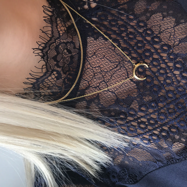 Curb 0,50 925 goldplated 38 cm