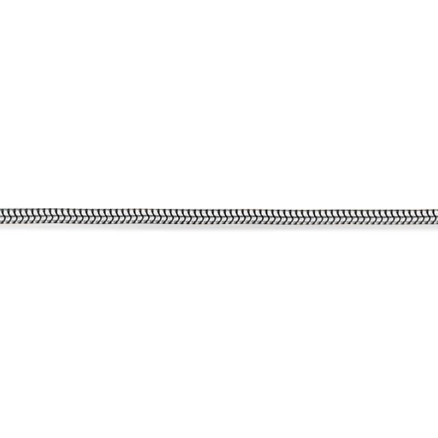 SNAKE 1,6 925 RHOD. 45CM CARAB