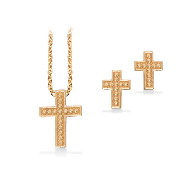 Smykkesæt  sølv fg.