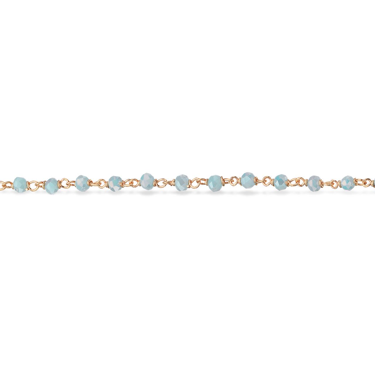 Bracelet mint 925 goldplated 17+2 cm