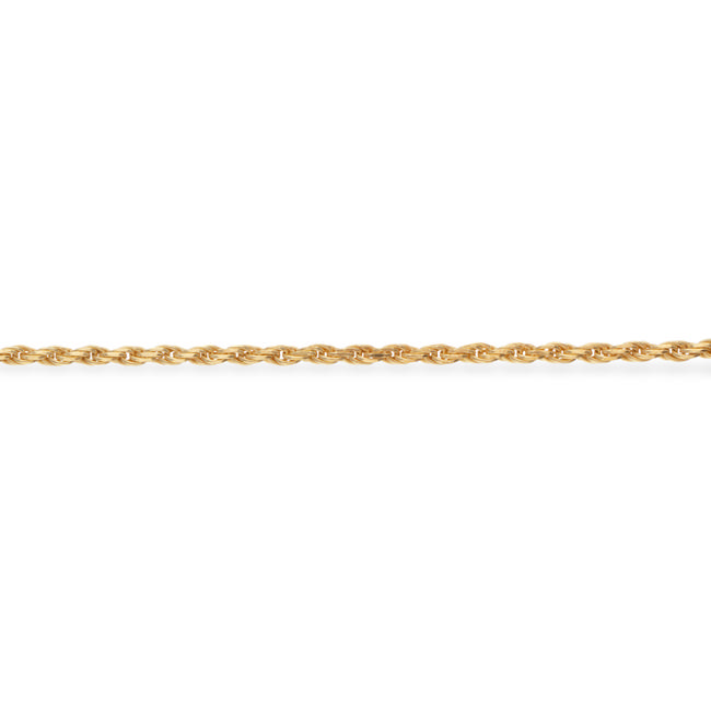 Bracelet cordel 925 goldplated 17+2 cm