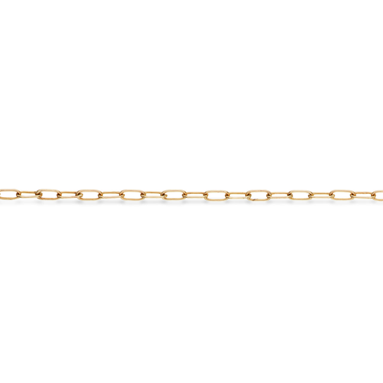 Ankelkæde links 23+3cm 8 kt