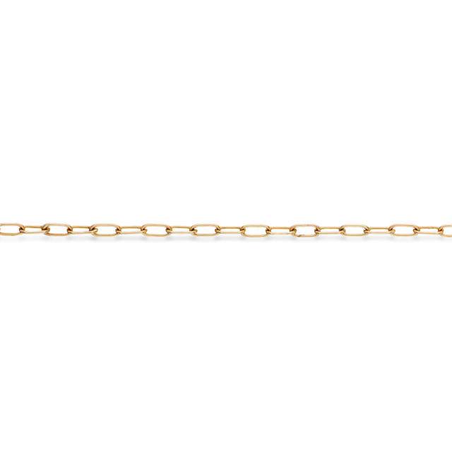 Ankelkæde links 23+3cm 8 kt