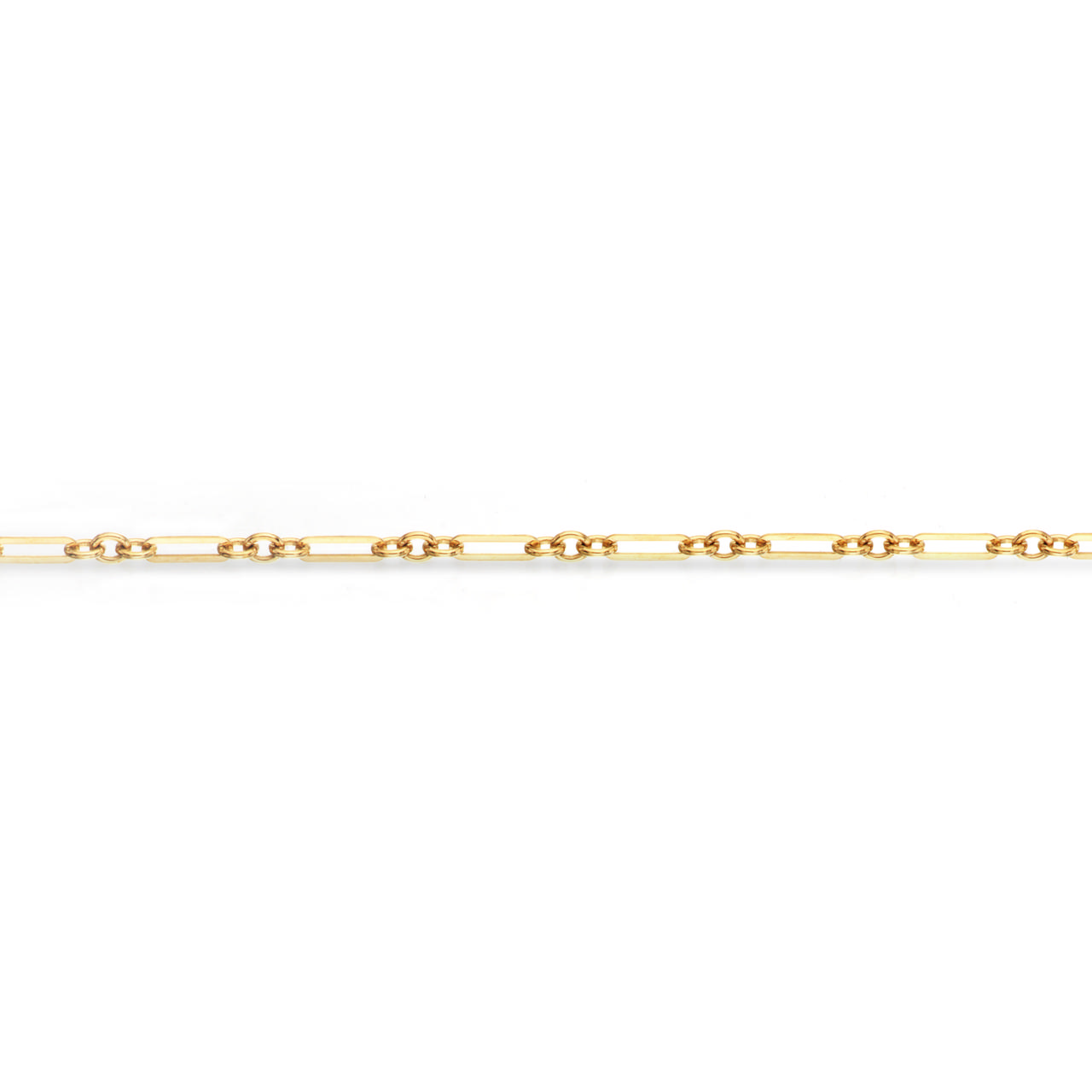 Ankelkæde links 23+3cm 8 kt