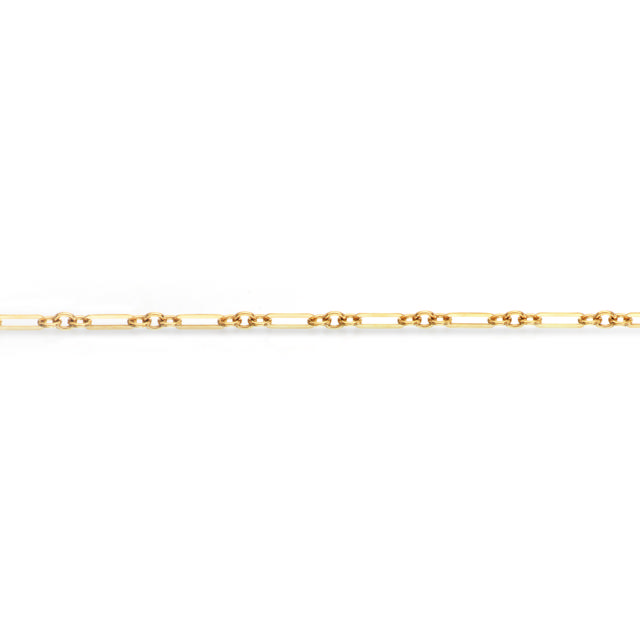 Ankelkæde links 23+3cm 8 kt