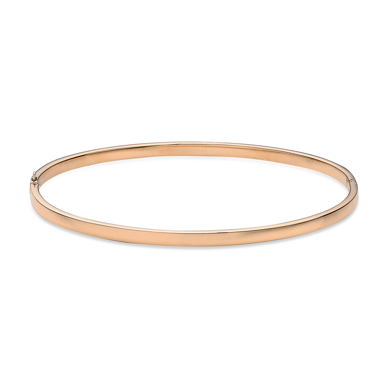 Armring flad 3 mm. 8 kt.