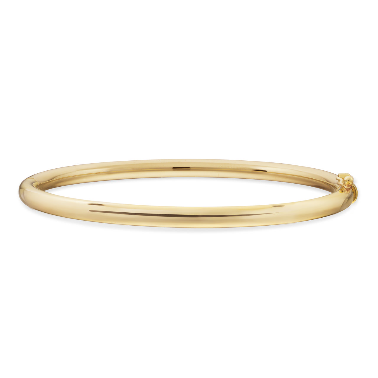 *Armring 4 mm. sølv fg.