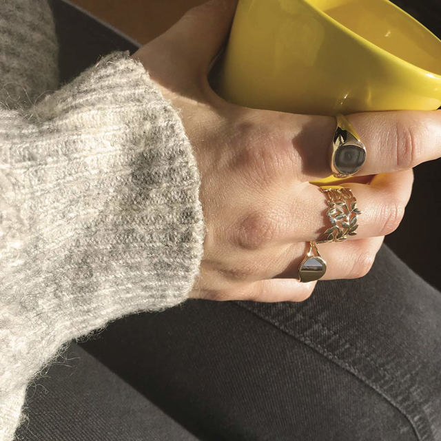 Ring signet 8 kt.