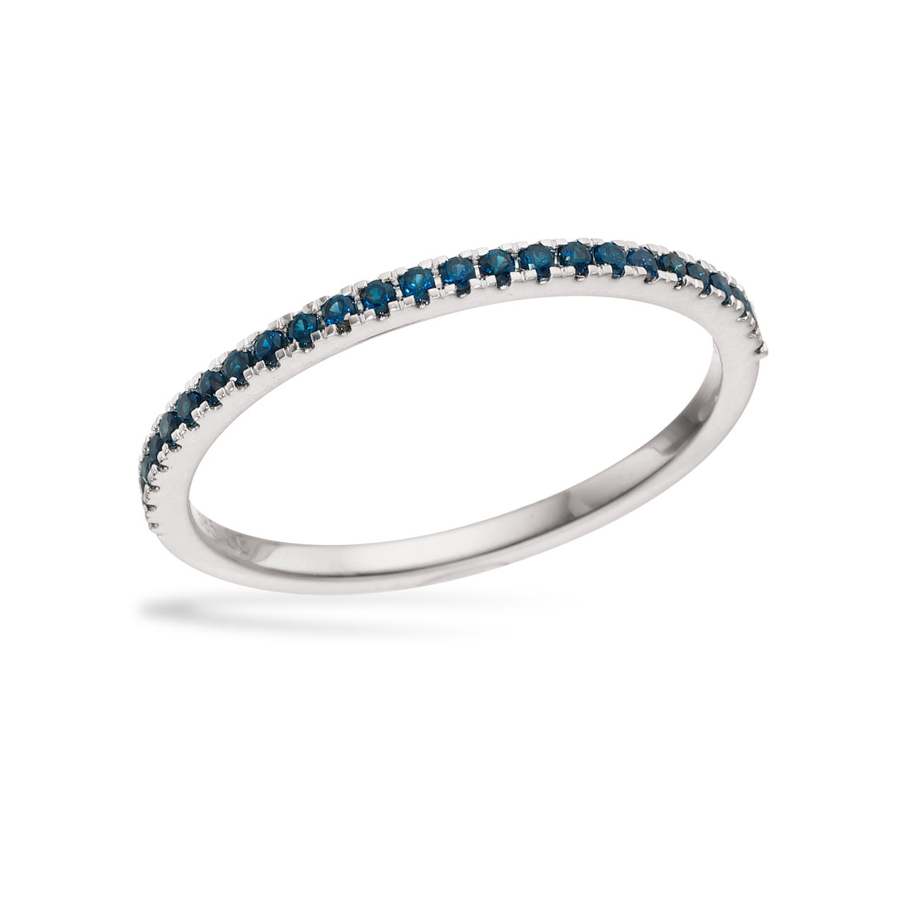 Dazzling ring 0,19 safir 14 kt
