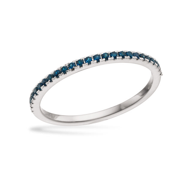 Dazzling ring 0,19 safir 14 kt