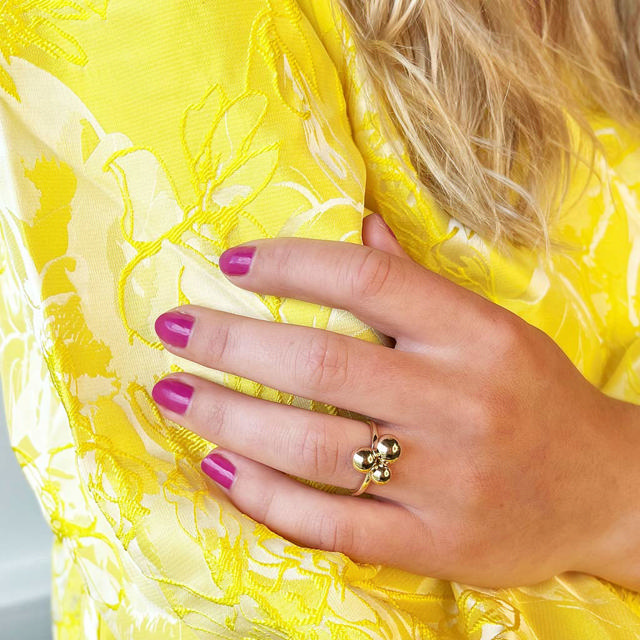 Ring kugler 8 kt.