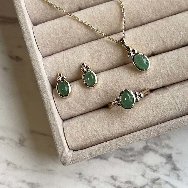 Ring aventurine 333 yell.