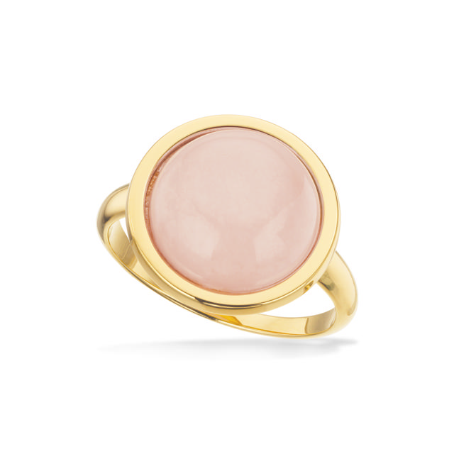 Ring calcedon 8 kt.