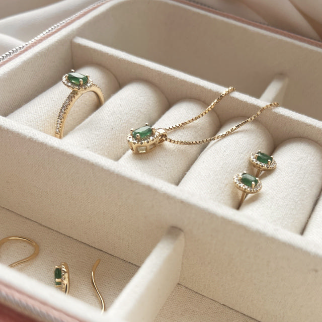 Diana ring roset 0,17 H-W/SI smagrad 14 kt