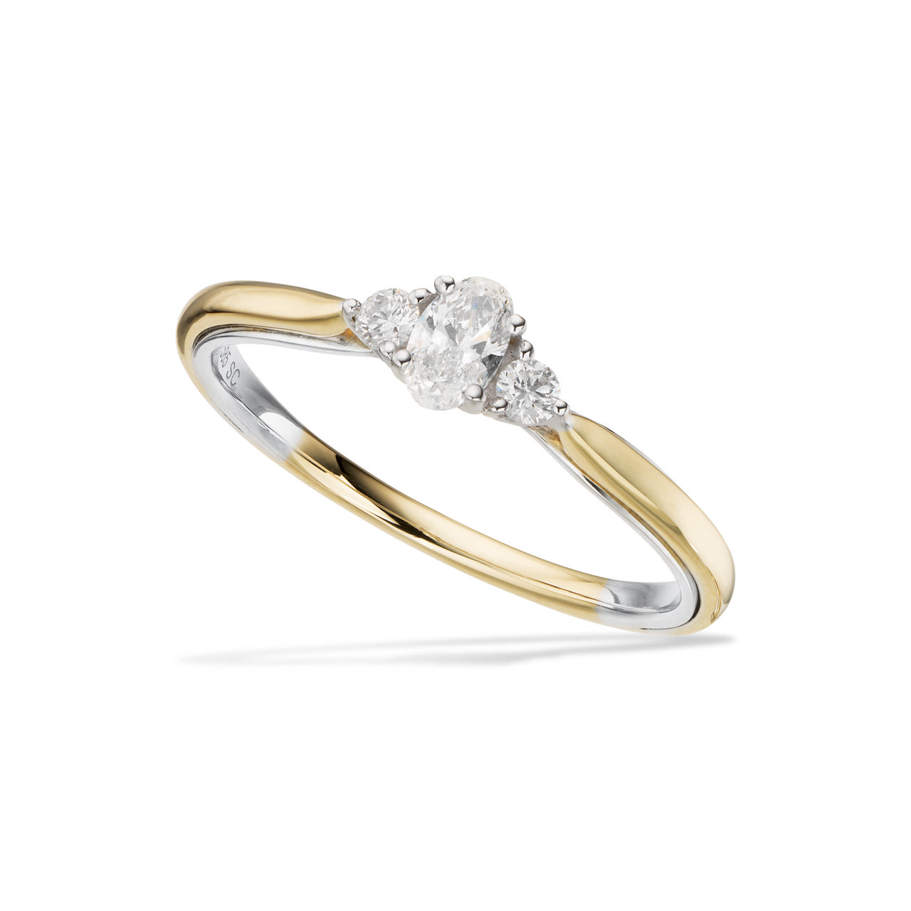 Ring 0,18 (oval)+2*0,04  H-W/SI  rd/hv14 kt