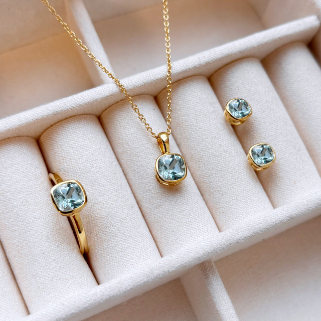 Ring topas 8 kt.