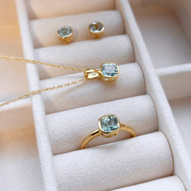 Ring topas 8 kt.