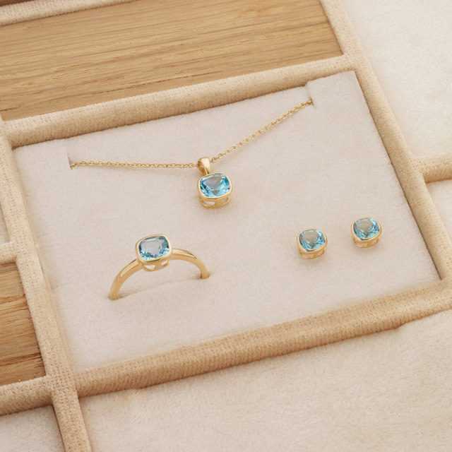 Ring topas 8 kt.