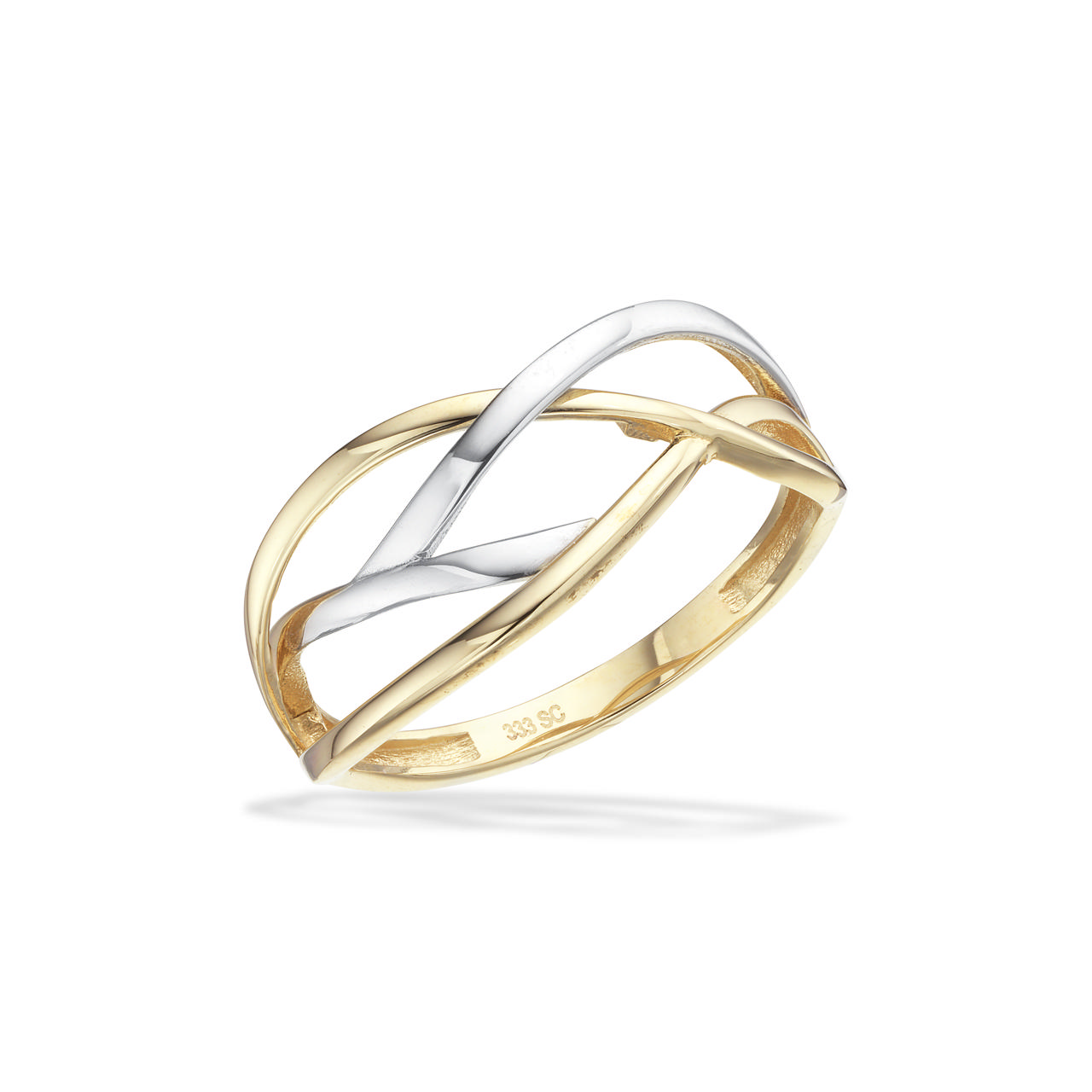 Ring  2 fv. 8 kt.