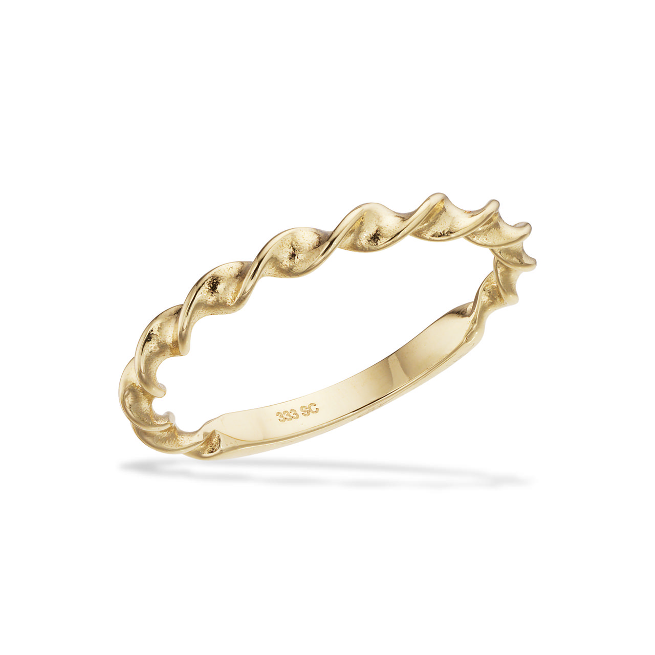 Ring snoet 8 kt.