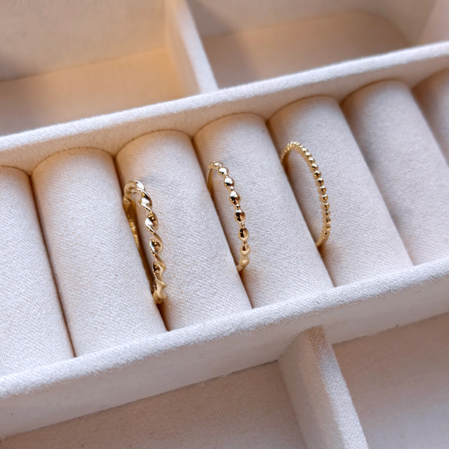 Ring kugler 8 kt.