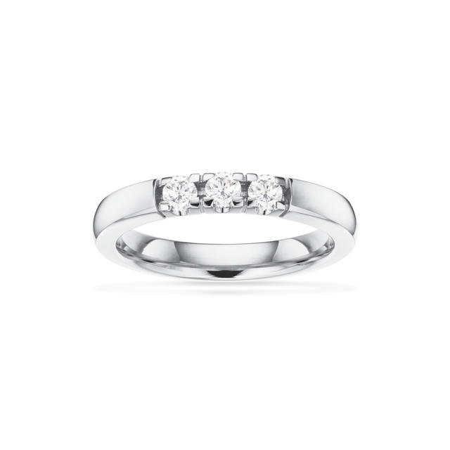 *Grace Ring 14 kt.hv 3x0,07 H-W/SI