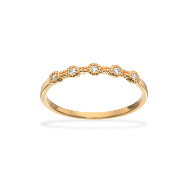 Ring syn. cubic zir. sølv fg.