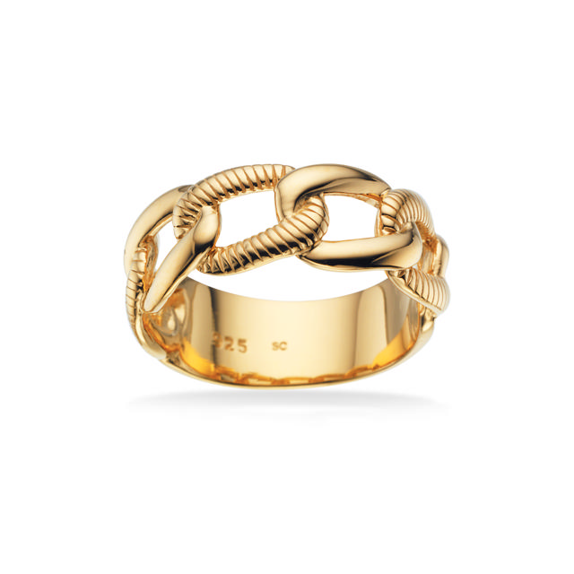 Ring 925 goldplated