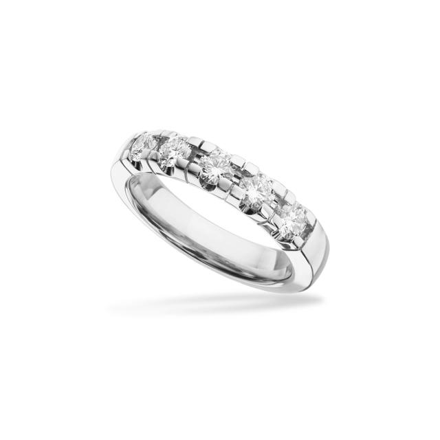 *Grace Ring 14 kt hv. 5x0,15 H-W/SI