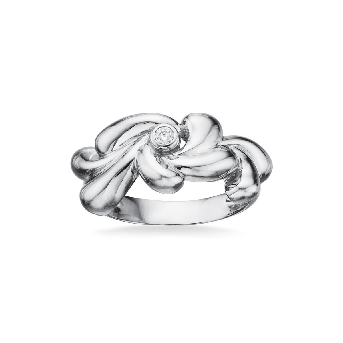 Ring zir. 925 platinium