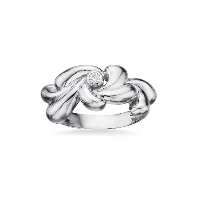 Ring zir. 925 platinium