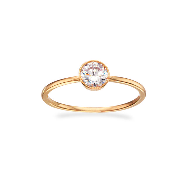 SoHo ring cubic zir. sølv fg.