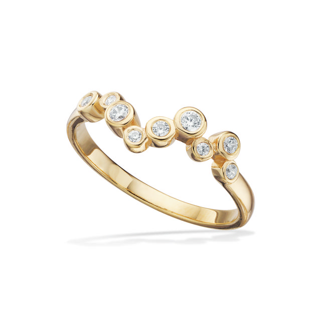 SoHo ring cubic zir. sølv fg.