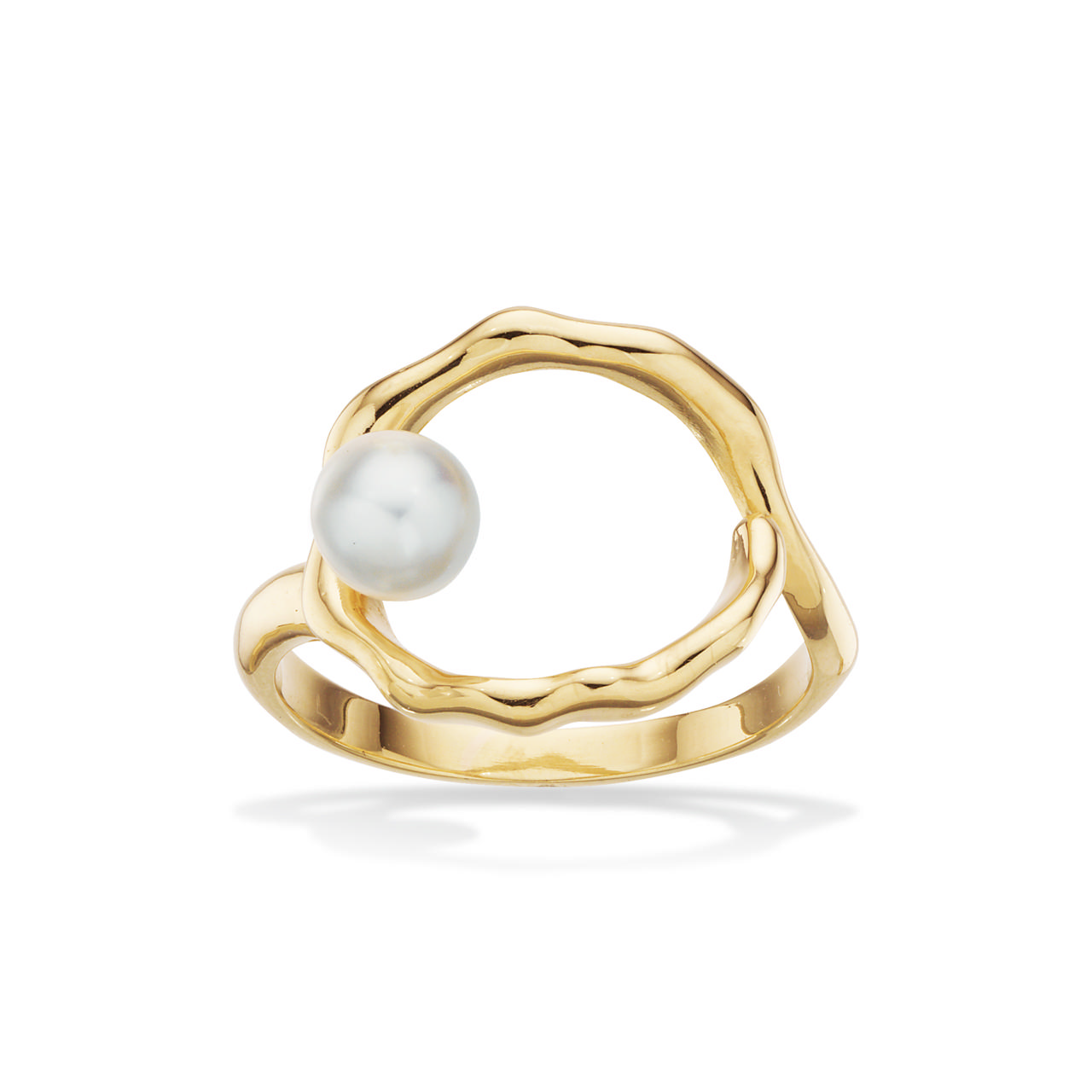 Ring fwp. 925 goldplated