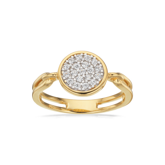 SoHo ring polet cubic zir. sølv fg.